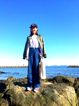 kahoさん（レディース・160cm）の春コーディネート