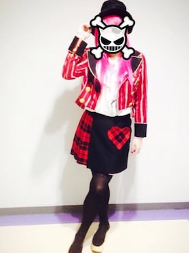 「文化服装学院」｜「アイテム（ジャケット/アウター）」を使った、みやびさん（レディース・162cm）の秋コーディネート
