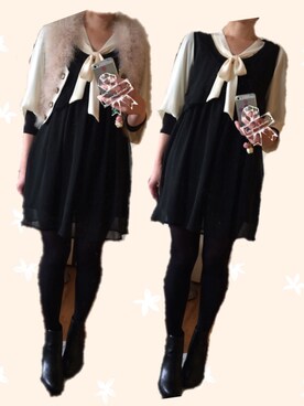 「SMADDY（スマディー）のアイテム」を使った、konatsukoさん（レディース・161cm）の秋コーディネート