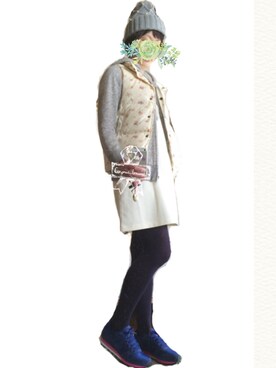 konatsukoさん（レディース・161cm）の冬コーディネート