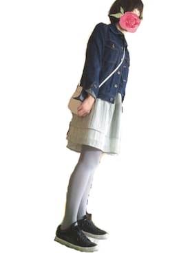 「puch（プフ）のアイテム」を使った、konatsukoさん（レディース・161cm）の冬コーディネート