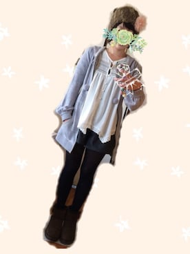 「SMADDY（スマディー）のアイテム」を使った、konatsukoさん（レディース・161cm）の秋コーディネート