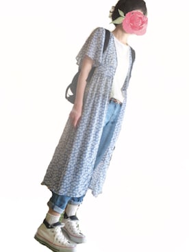 「Another Edition」｜「アイテム（レッグウェア）」を使った、konatsukoさん（レディース・161cm）の夏コーディネート