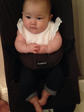 「api baby（アピ―ベビー）のアイテム」を使った、じんじんりっかさん（キッズ・70cm）の夏コーディネート