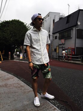 Tomoya Miuraさん(メンズ・169cm)の夏コーディネート