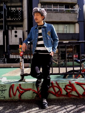 Tomoya  Miuraさん（メンズ・169cm）の冬コーディネート