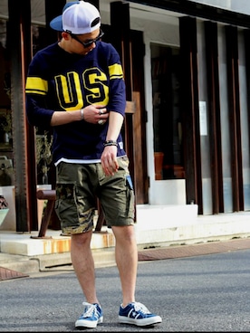 Tomoya Miuraさん(メンズ・169cm)の春コーディネート