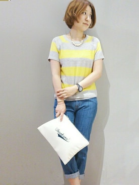 TYPY猪原さん（レディース・162cm）の夏コーディネート