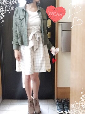 リアンさん（レディース・165cm）の春コーディネート