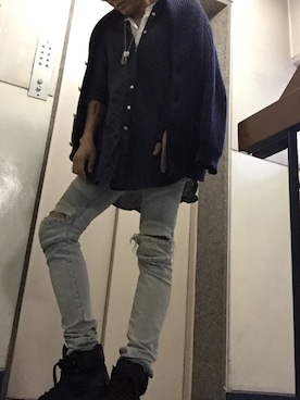 「LANVIN Paris（ランバンパリ）のアイテム」を使った、Masapandaさん（メンズ・178cm）の秋コーディネート