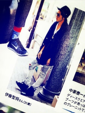 「アイテム（その他）」を使った、Masa🅿︎andaさん（メンズ・179cm・30代）の秋コーディネート