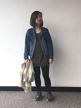 「NIL（ニル）のアイテム」を使った、kaichristinaさん（レディース・152cm）の冬コーディネート
