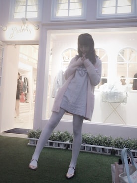 「Katie（ケイティ）のアイテム」を使った、バイちゃんさん（レディース・171cm）の秋コーディネート