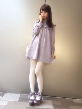「Katie（ケイティ）のアイテム」を使った、バイちゃんさん（レディース・171cm）の秋コーディネート
