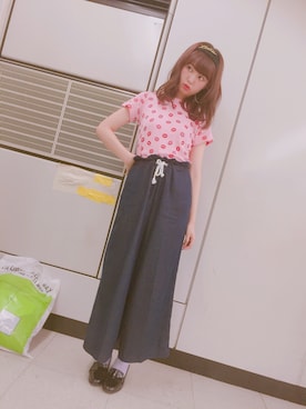 バイちゃんさん（レディース・171cm）の夏コーディネート