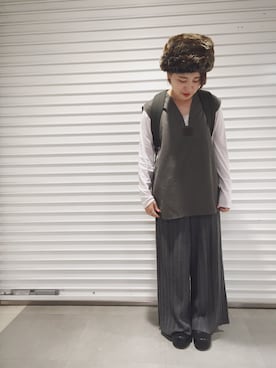 「dansko（ダンスコ）のアイテム（その他シューズ）」を使った、muuさん（レディース・150cm）の秋コーディネート