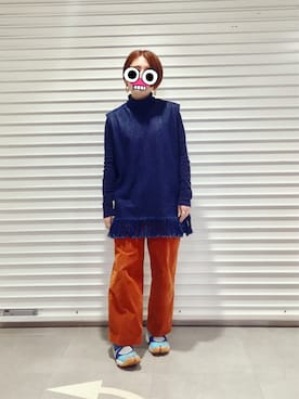 「NON TOKYO」｜muuさん（レディース・150cm）の冬コーディネート