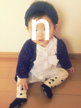 「おめかしコーデ」｜pirosanさん（キッズ・70cm）の春コーディネート