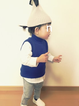 pirosanさん（キッズ・80cm）の冬コーディネート