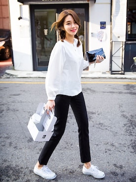 「daily look」｜츄さん（レディース・164cm）の冬コーディネート