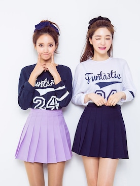 「chuu（チュー）のアイテム」を使った、츄さん（レディース・164cm）の冬コーディネート