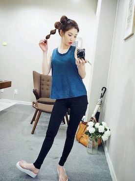 「데일리룩」｜츄さん（レディース・164cm）の春コーディネート