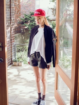 「hat」｜츄さん（レディース・164cm）の夏コーディネート