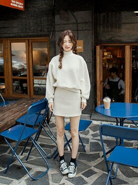 「데일리룩」｜츄さん（レディース・164cm）の秋コーディネート