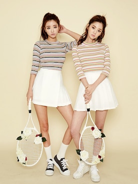 「skirt」｜츄さん（レディース・164cm）の春コーディネート