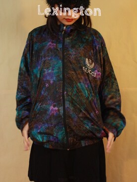 「レトロ」｜「アイテム（ナイロンジャケット）」を使った、Lexingtonさん（レディース・156cm）の冬コーディネート