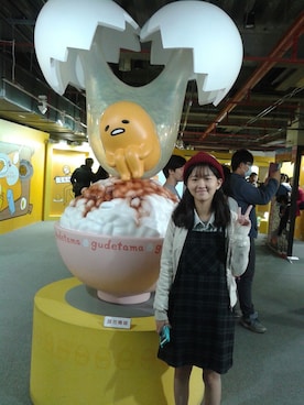 「SOMETHING（サムシング）のアイテム（ブルゾン）」を使った、naeさん（レディース・160cm）の冬コーディネート