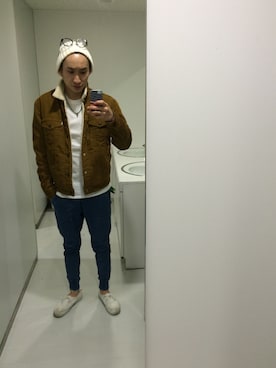 「ランチコート」｜「アイテム（その他アウター）」を使った、Daigorouさん（メンズ・166cm）の春コーディネート