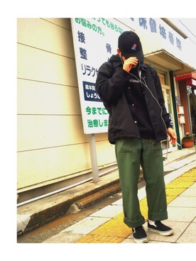 らすとおさむらいさんのコーディネート