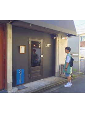 らすとおさむらいさんのコーディネート