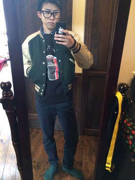 かいさん(メンズ・167cm)の冬コーディネート