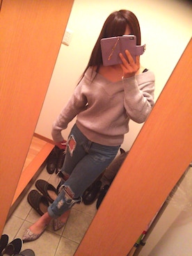 ♡momo♡さん（レディース・157cm）の春コーディネート