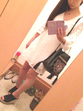 ♡momo♡さん（レディース・157cm）の夏コーディネート