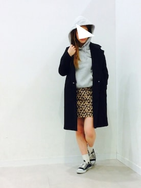 「CONVERSE（コンバース）のconverse（コンバース） ALL STAR OX（オールスターOX）（スニーカー）」を使った、もりもりさん（レディース・163cm）の秋コーディネート