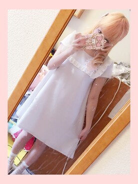 「Nile PERCH（ナイルパーチ）のアイテム（アクセサリー）」を使った、らくさん（レディース・145cm）の夏コーディネート