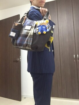 しまむら シマムラ のショルダーバッグを使ったメンズ人気ファッションコーディネート 年齢 40歳 44歳 Wear