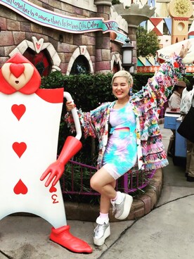 「M.Y.O.B（エム.ワイ.オー.ビー）のアイテム（アクセサリー）」を使った、NONOKOさん（レディース・151cm）の秋コーディネート