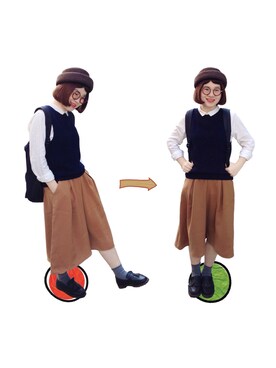 SONGSHUYAさん(レディース・158cm)の秋コーディネート