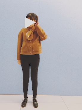 「PULL&BEAR（プルアンドベア）のアイテム（その他シューズ）」を使った、adiaaaaaaaさん（レディース・164cm）の秋コーディネート