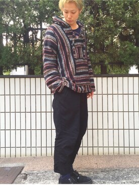 タカハタ ヒロキさん(メンズ・183cm)の冬コーディネート