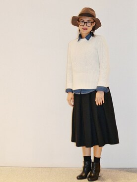 SHINOさん(レディース・158cm)の冬コーディネート