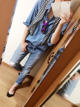 aakaさん（レディース・166cm）の春コーディネート