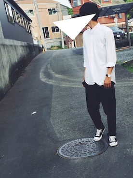 「CONVERSE（コンバース）のCONVERSE コンバース ジャック パーセル / JACK PURCEL（スニーカー）」を使った、genさん（メンズ・178cm）の春コーディネート