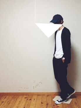 「CONVERSE（コンバース）のCONVERSE コンバース ジャック パーセル / JACK PURCEL（スニーカー）」を使った、genさん（メンズ・178cm）の春コーディネート