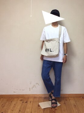 genさん（メンズ・178cm）の夏コーディネート