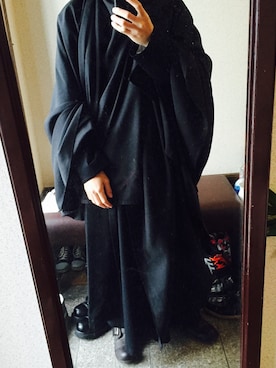 「Y's（ワイズ）のアイテム（その他アウター）」を使った、Kanonさん（メンズ・163cm）の冬コーディネート